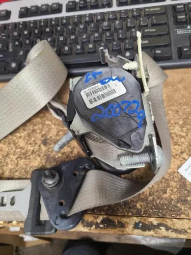 2008 Ford Escape Mercury Mariner Left Driver Seat Belt Retractor Assembly Gray - Used OEM Auto Part