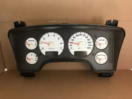 2004-2005 Dodge Truck 1500 2500 3500 Speedometer Cluster MPH w/ Power Locks Oem - Used