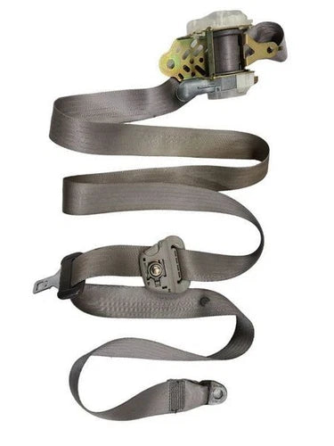 2001-2002 Toyota Sequoia Front left Driver Seat Belt Retractor Assembly Gray Oem - Used