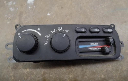 2003-2005 Dodge Ram 1500 A/c Heater Climate Temperature Control W/Dual zone Oem - Used