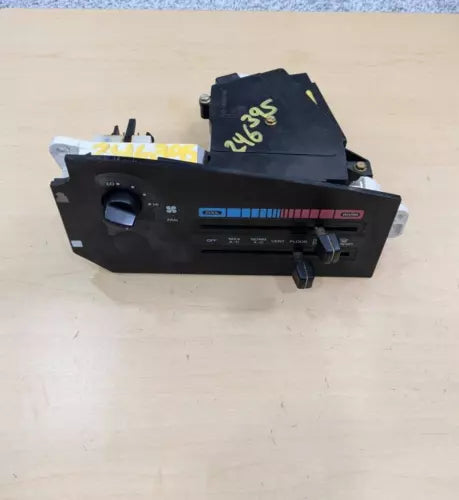 1993-1996 Ford E-150 E-250 E-350 Heater A/C Temp HVAC Climate Control Switch Oem - Used