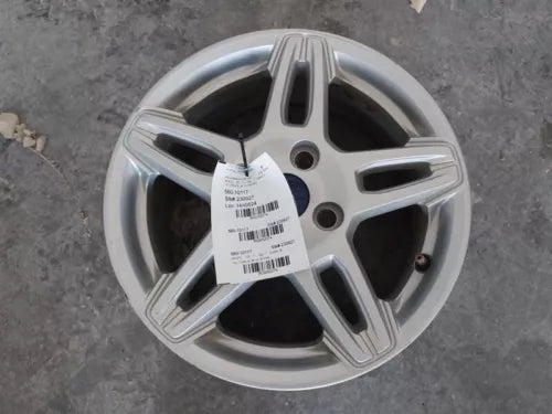 2017-2019 Ford Fiesta Wheel Rim 15x6 Aluminum 10 Spoke 5 Split Spokes Painted - Used OEM Auto Part