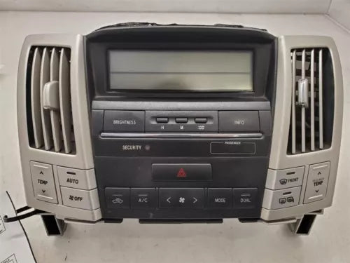2004-2009 Lexus RX330 RX350 A/C AC Heater Temperature Climate Control OEM - Used