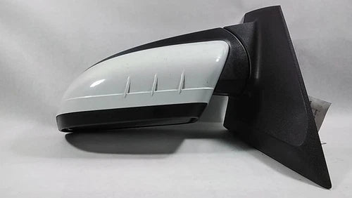 2011-2014 Ford Edge Left Driver Side View Door Mirror Power White - Used OEM Auto Part