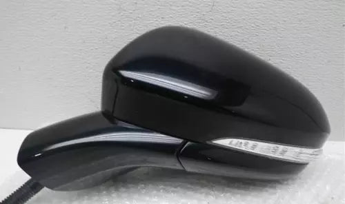 2013-2014 Ford Fusion Left Driver Side View Door Mirror Heated Black - Used OEM Auto Part