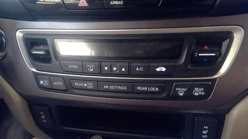 2016 - 2018 HONDA PILOT DASH HVAC AC HEATER CLIMATE CONTROL SWITCH UNIT OEM - Used
