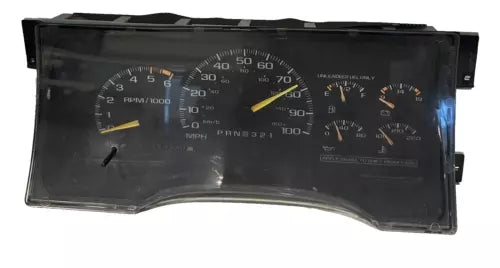 1995 - 1998 CHEVY SILVERADO 1500 SPEEDOMETER INSTRUMENT GAUGE CLUSTER - Used OEM Auto Part