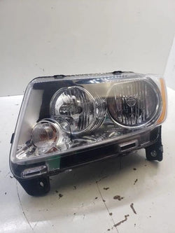 2014-2017 Jeep Compass Left Hand Headlight Assembly Halogen (WITH PROJECTOR) Oem - Used