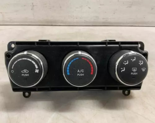 2011-2013 Jeep Wrangler Climate W/o AC Heater Temperature Control Assembly Oem - Used