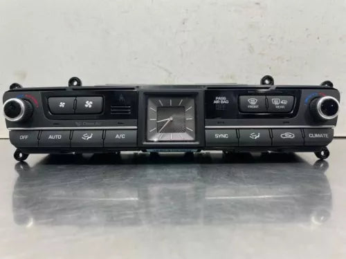 2015-2016 Hyundai Genesis A/C Heater Climate Temperature Control Assembly Oem - Used