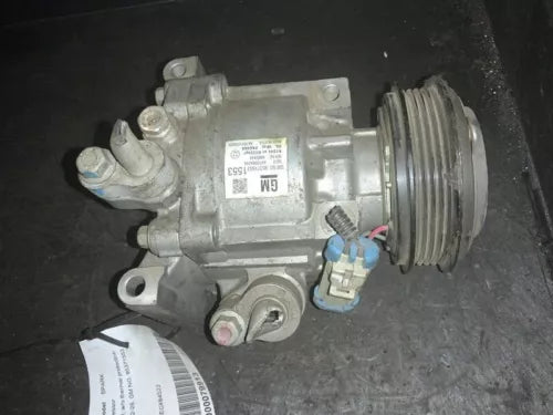 2014 Chevrolet Spark Air Conditioning A/C Compressor W/O thermal Switch 12/21/13 - Used OEM Auto Part