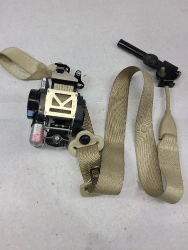 13-16 Ford Fusion Front Left Driver Seat Belt Retractor Assembly Tan OEM - Used