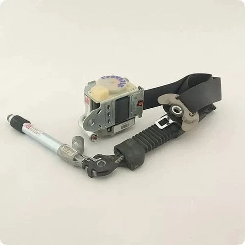 12-15 Kia Optima US Built Left Driver Seat Belt Retractor Assembly Gray Warranty - Used OEM Auto Part