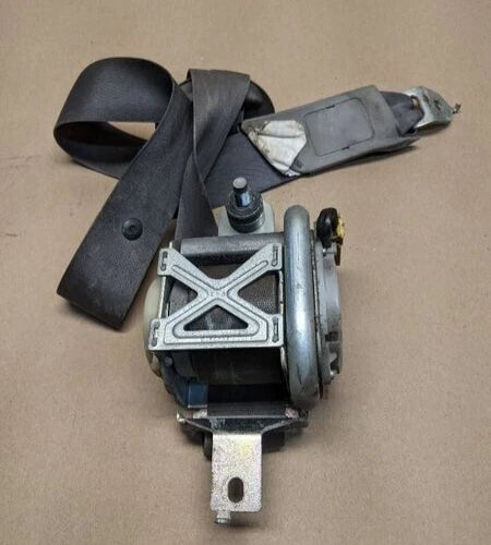 2008-09 Honda Accord Sdn Front LH Driver Seat Belt Retractor Assembly Black Oem - Used