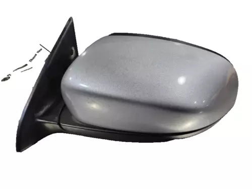 2017-2021 Jeep Cherokee Mirror LH Driver Side View Silver OEM - Used