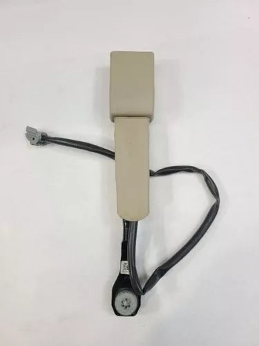 2011-2014 Dodge Durango Front Driver Seat Belt Buckle Tan Electric Seat OEM - Used