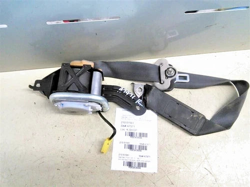 2009-2014 Honda Fit Front Left Driver Seat Belt Retractor Assembly Black Oem - Used