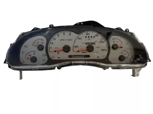 2001-2004 Ford Ranger 2001-2003 Explorer Sport Trac Instrument Cluster (silver) - Used OEM Auto Part
