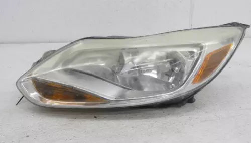 2012-2014 FORD FOCUS LH HALOGEN ALUMINIUM TRIM DRIVER SIDE HEADLIGHT - Used OEM Auto Part