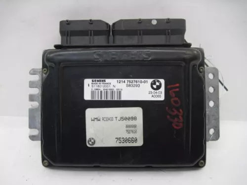 2002-2004 Mini Cooper 1.6L MT ECM ECU Engine Control Module 1214 7527610-01 2003 - Used OEM Auto Part