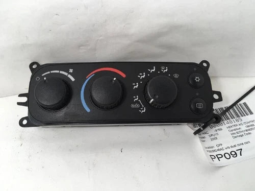 2002-2005 DODGE RAM 1500 2500 3500 A/C Heater Climate Control W/O Dual Zone Oem - Used