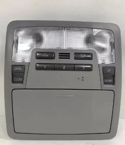 2014-2019 Toyota Highlander Overhead Roof Console Sunroof Gray - Used OEM Auto Part