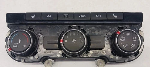 2016-2017 Volkswagen Tiguan A/C AC Heater Temperature Climatic Controls - Used OEM Auto Part