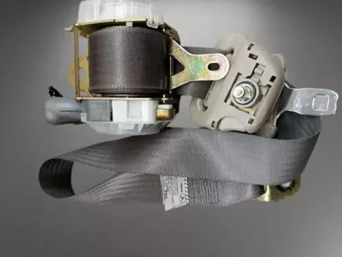 2004-2008 Toyota Corolla Front LH Driver Seat Belt Retractor Assembly Gray - OEM - Used