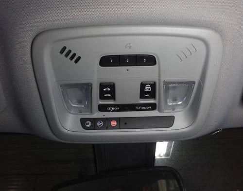 2016-2023 Chevrolet Malibu Overhead Roof Console w/Sunroof Gray - Used OEM Auto Part
