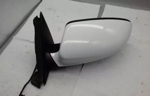 2017-2020 Dodge Charger Left Driver Side View Door Mirror Power White - Used OEM Auto Part