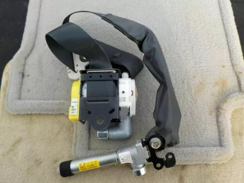10 -11 Mazda 3 Front Left Driver Bucket Seat Belt Retractor Assembly Black OEM - Used