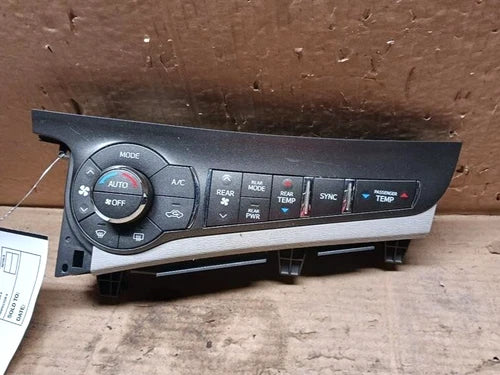 2011-2014 Toyota Sienna AC Heater Temperature Climate Control front AT OEM - Used
