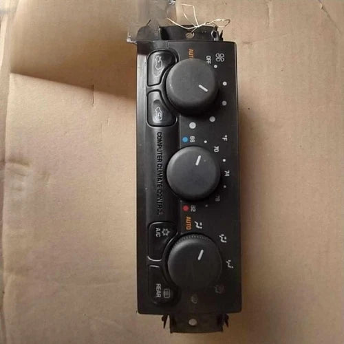 2002 Cadillac Escalade AC Heater Temperature Climate Control w/o Celsius Displ - Used OEM Auto Part