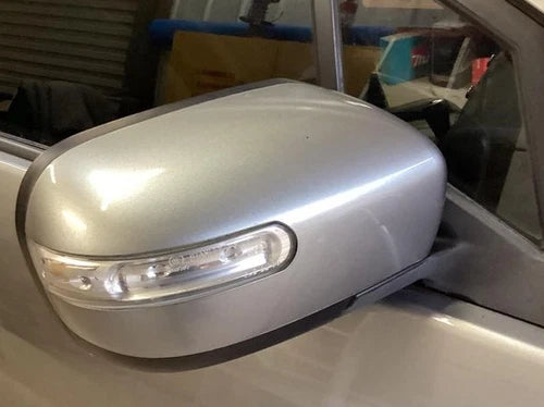 2013-2017 Mazda 5 Right Passenger Side Door Power Mirror Gray - Used OEM Auto Part