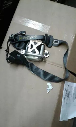 2010-2014 Ford Mustang Coupe Front Driver Seat Belt Retractor Assembly Black - Used OEM Auto Part