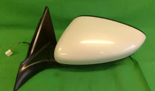 2018-2022 Honda Accord Left Driver Side Door Mirror White Power - Used OEM Auto Part