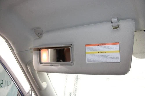 2017-2021 Nissan Armada Left Driver Side Interior Sun Visor Gray OEM - Used