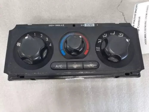 2005-2012 Nissan Xterra Pathfinder AC Manual Climate Control Temperature OEM - Used